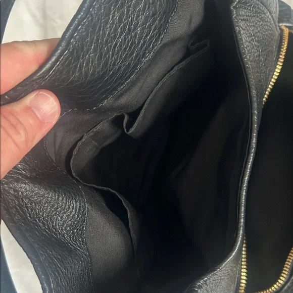 COACH Elegant Black Leather Tote Bag - Picture 7 of 12